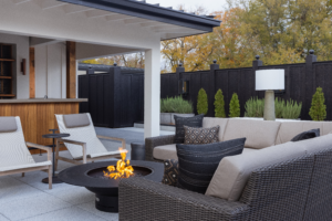 Terrace with Fire Pit
