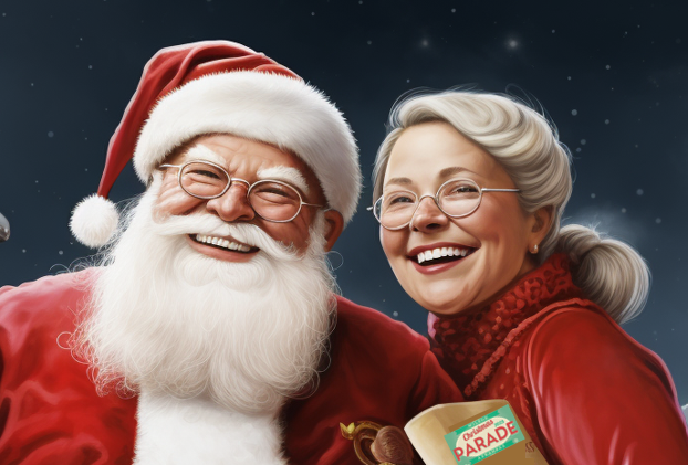 Santa Mrs Claus